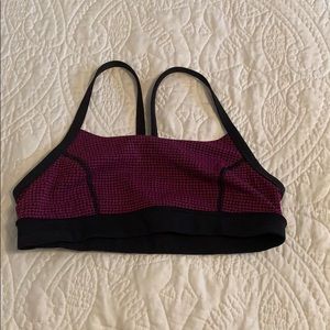 Lululemon Purple/Black Sports Bra